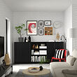 BILLY/OXBERG bookcase combination with doors