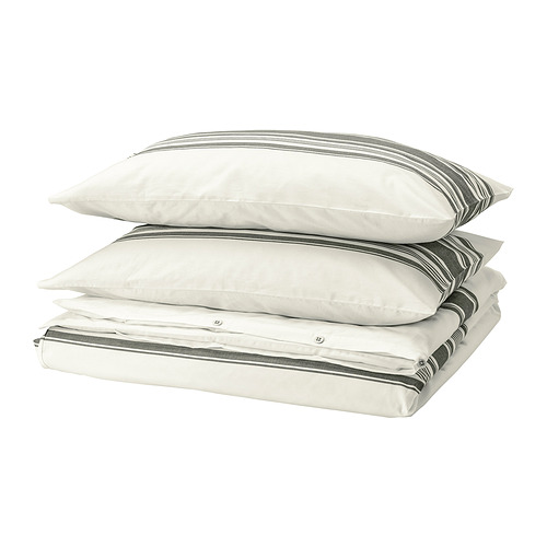 JÄTTEFRÄKEN duvet cover and 2 pillowcases