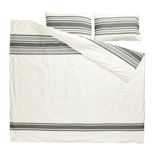 JÄTTEFRÄKEN duvet cover and 2 pillowcases