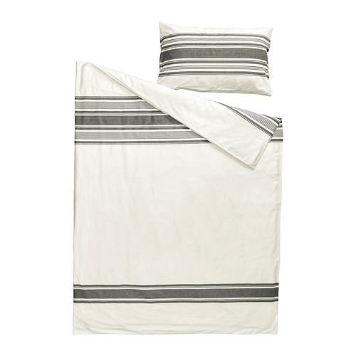 JÄTTEFRÄKEN duvet cover and pillowcase