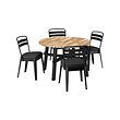 SKOGSTA/RAMSNÄS table and 4 chairs