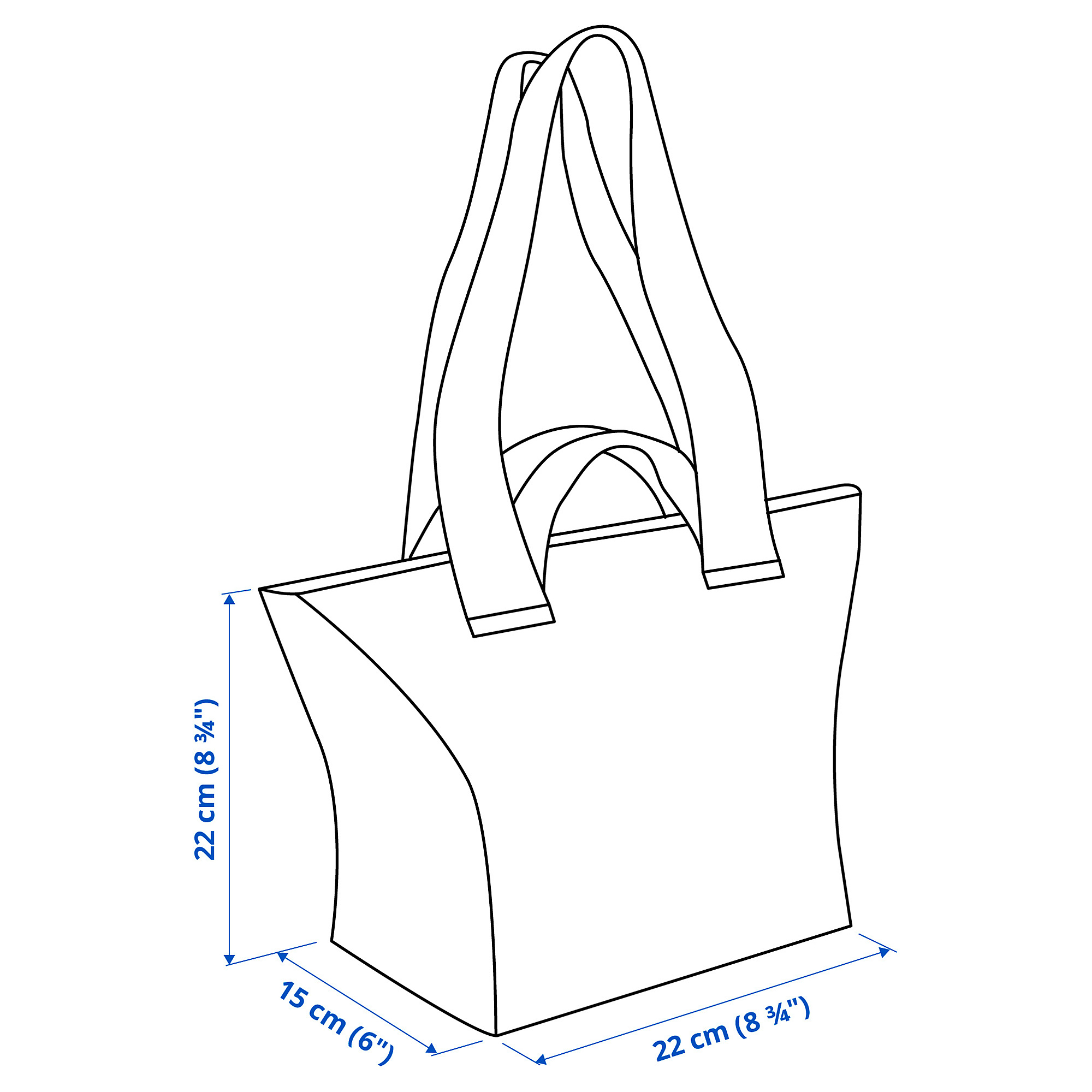 SPJUTSÖ carrier bag