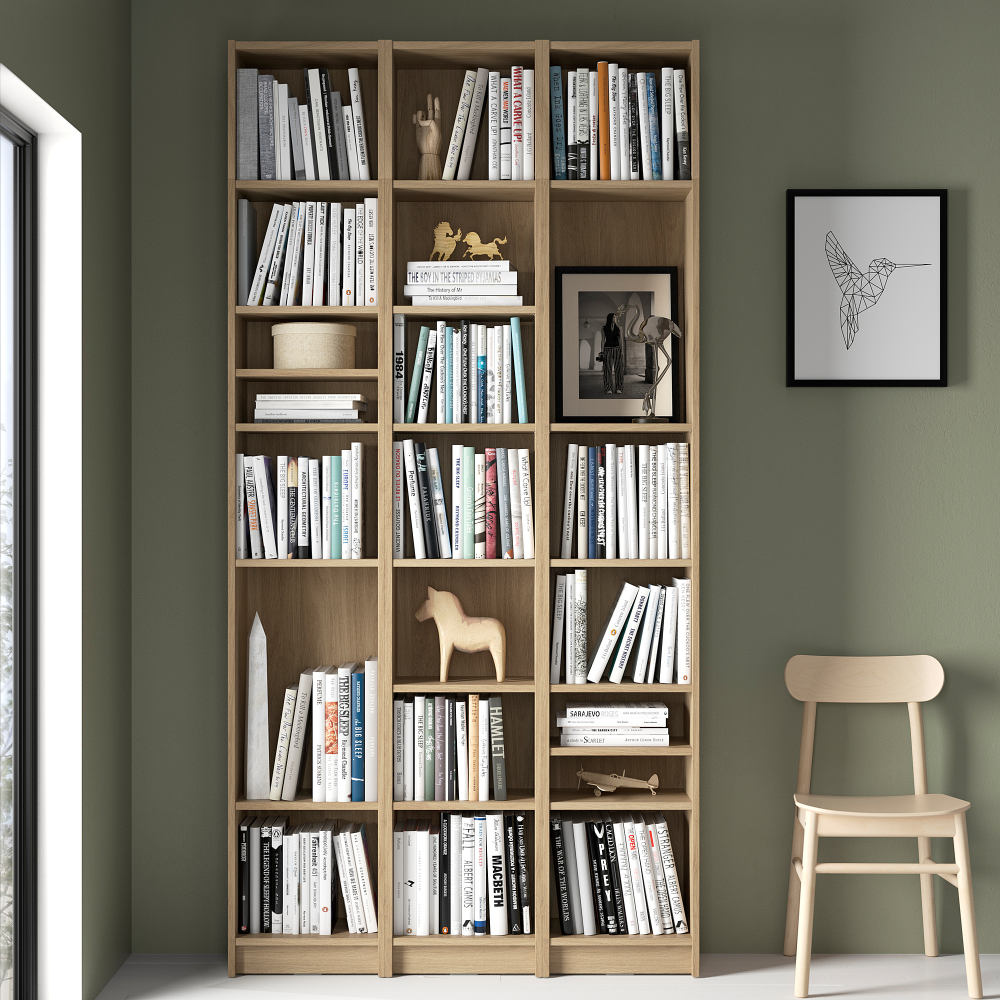 BILLY bookcase comb with extension units