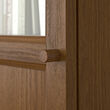 BILLY/OXBERG bookcase with panel/glass door