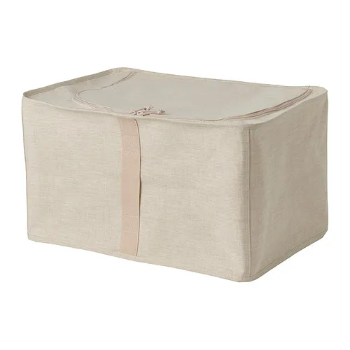 PURRPINGLA - 收納盒, 布質/米色, 34x51x28 公分 | IKEA 線上購物 - PE970216_S4