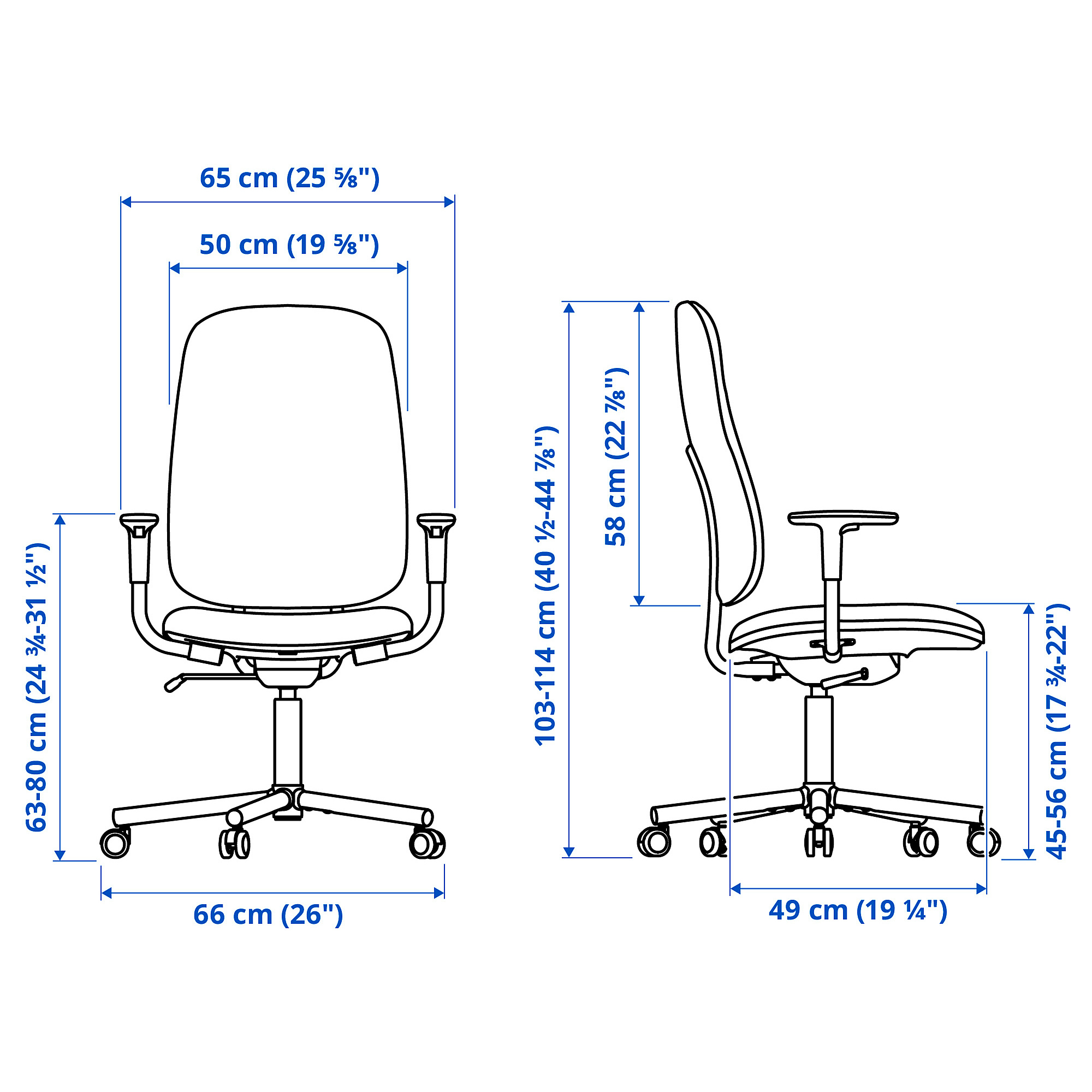 MULLSJÖ/SMÖRKULL desk and chair