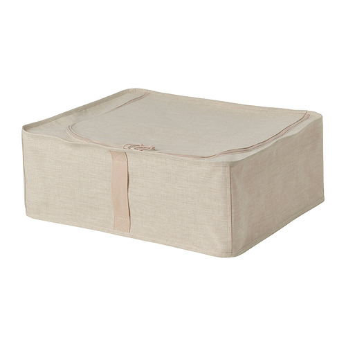 PURRPINGLA - storage case, textile/beige, 43x53x19 cm | IKEA Taiwan Online - PE970217_S4