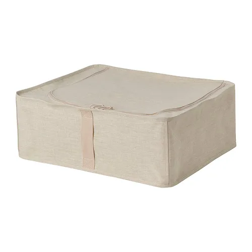 PURRPINGLA - 收納盒, 布質/米色, 43x53x19 公分 | IKEA 線上購物 - PE970217_S4
