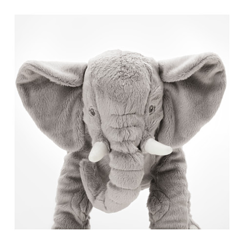 LEDDJUR - soft toy, set of 2, elephant/grey | IKEA Taiwan Online - PE633603_S4