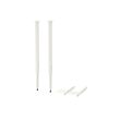 BOAXEL - pair of legs, white, 67-84 cm | IKEA Taiwan Online - PE769400_S2 