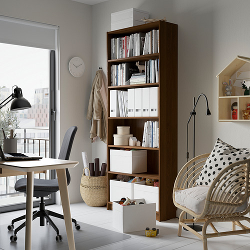 BILLY - 書櫃, 棕色胡桃木紋, 80x28x202 公分| IKEA 線上購物 BILLY - 書櫃, 棕色胡桃木紋, 80x28x202 公分| IKEA 線上購物