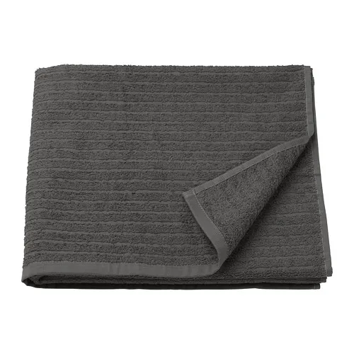 VÅGSJÖN - 浴巾, 深灰色, 70x140 公分 | IKEA 線上購物 - PE681580_S4