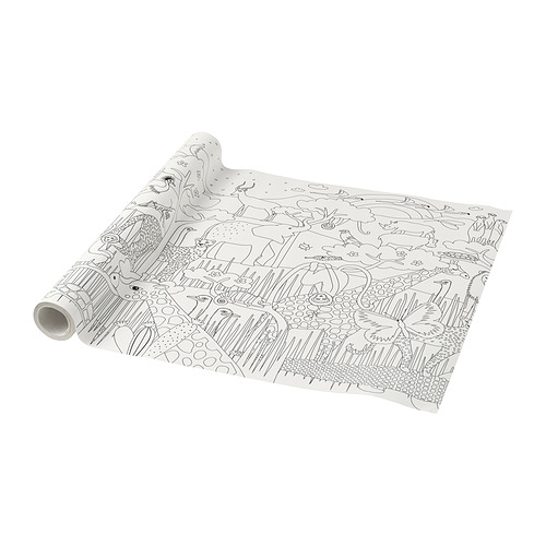 SANDLÖPARE - colouring paper roll, savannah, 10 m | IKEA Taiwan Online - PE970362_S4