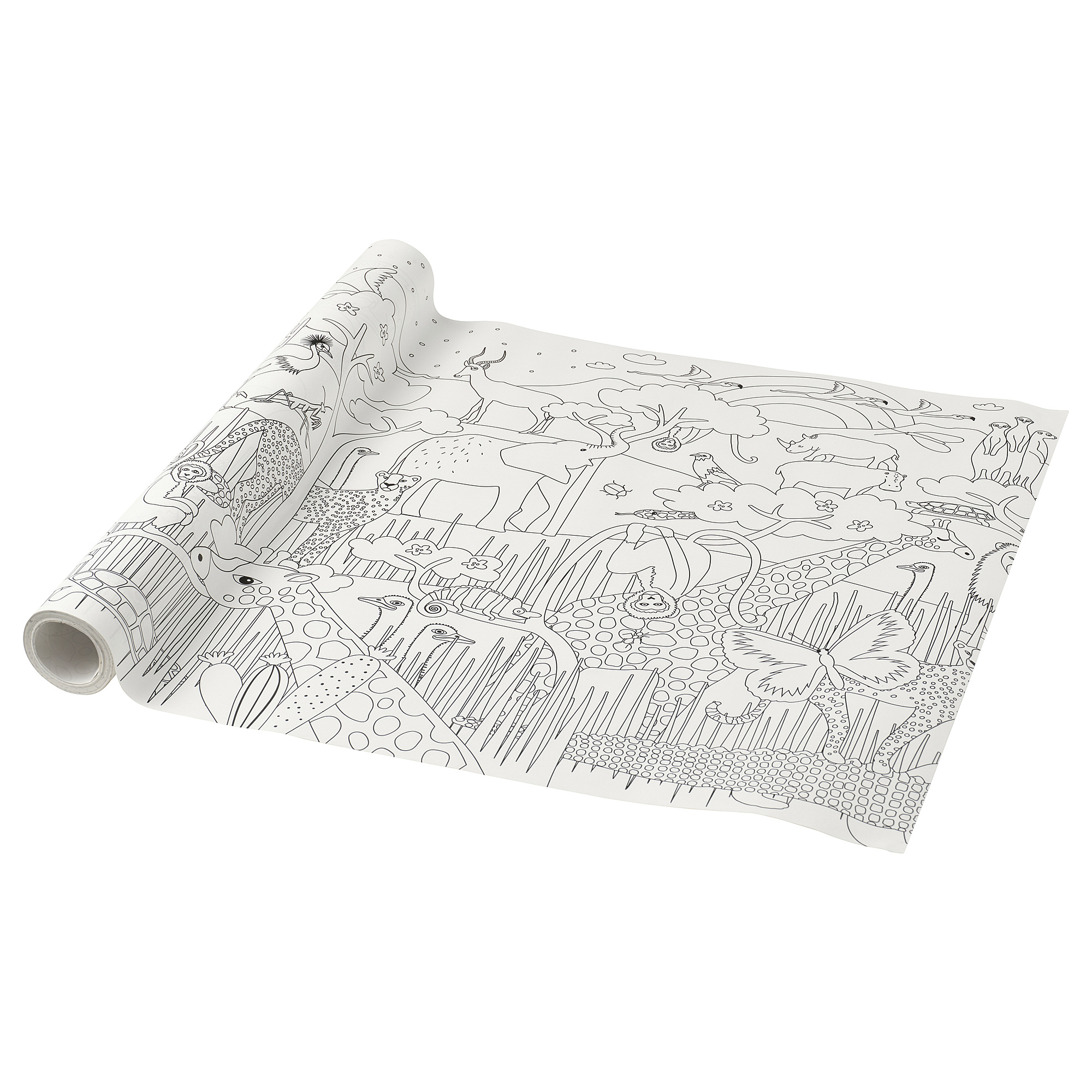 SANDLÖPARE colouring paper roll