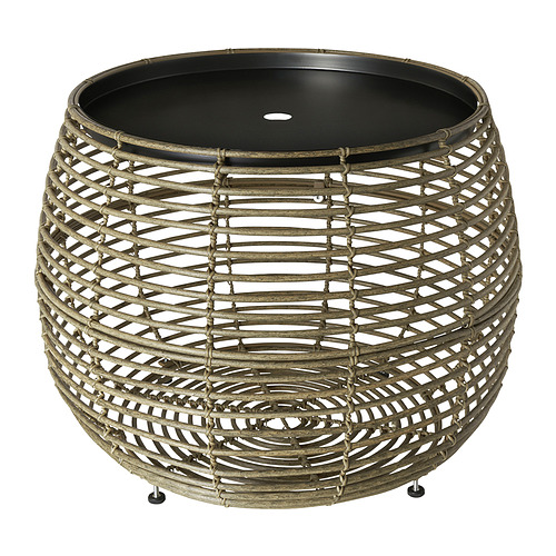 FÅLSKÄR - coffee table, outdoor, brown | IKEA Taiwan Online - PE906956_S4