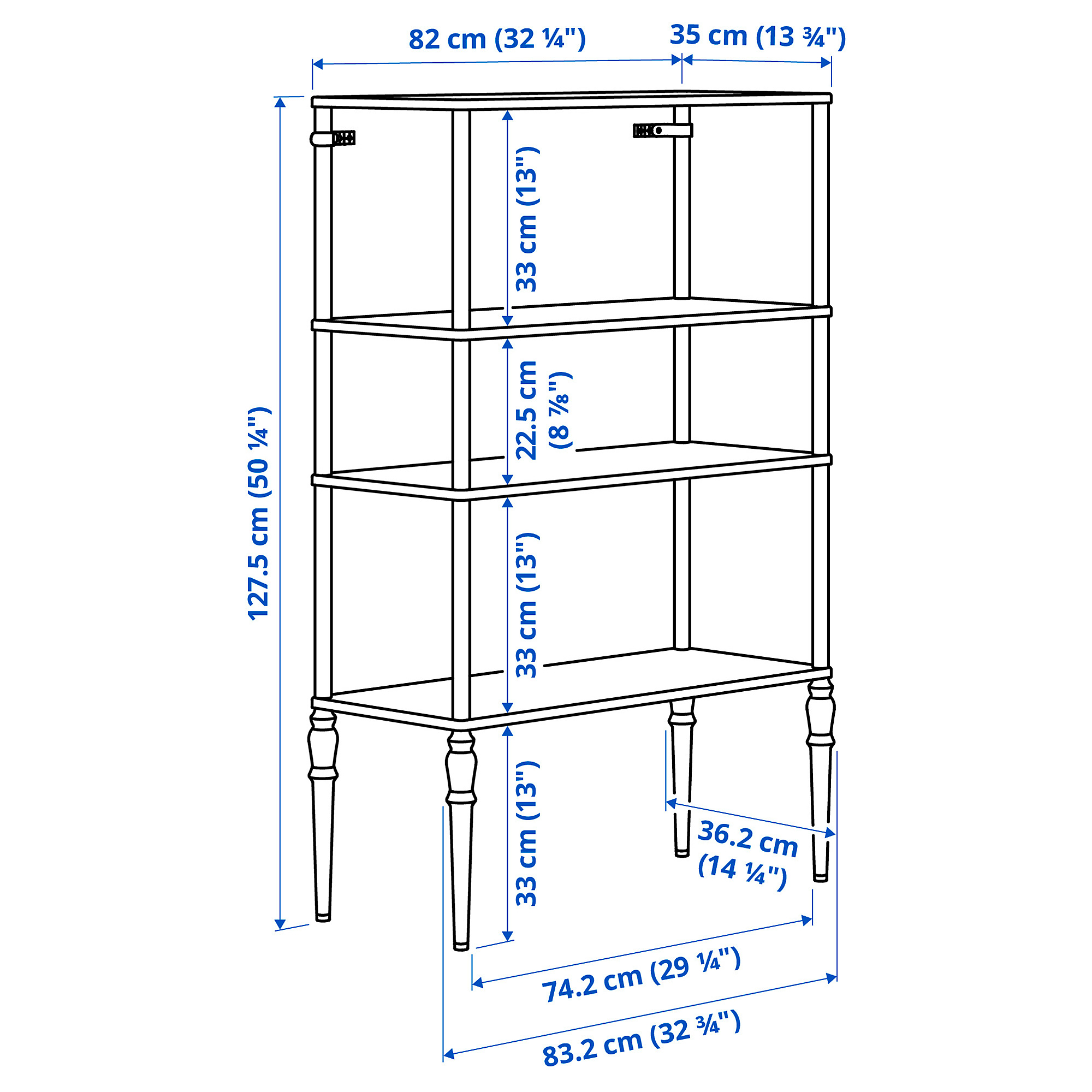 SÅGMÄSTARE storage combination