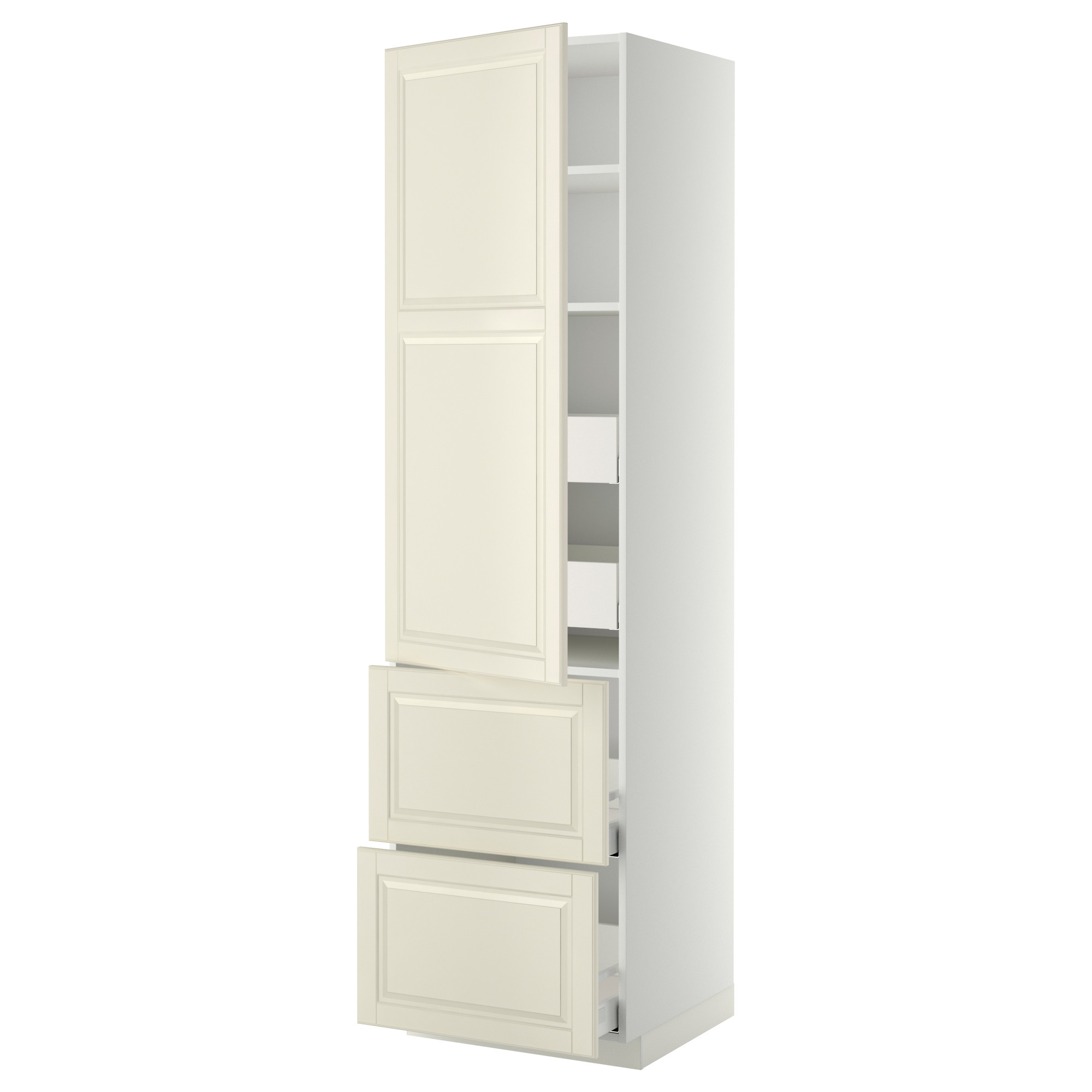 METOD/MAXIMERA hi cab w shlvs/4 drawers/dr/2 frnts