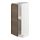 METOD - base cabinet with shelves, white/Voxtorp walnut effect | IKEA Taiwan Online - PE725470_S1