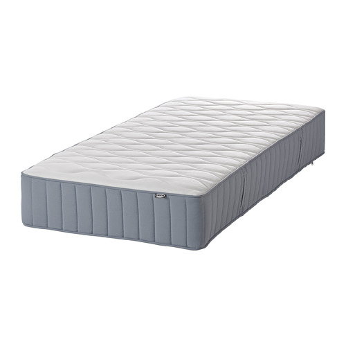 VÅGSTRANDA - pocket sprung mattress, extra firm/light blue | IKEA Taiwan Online - PE783085_S4