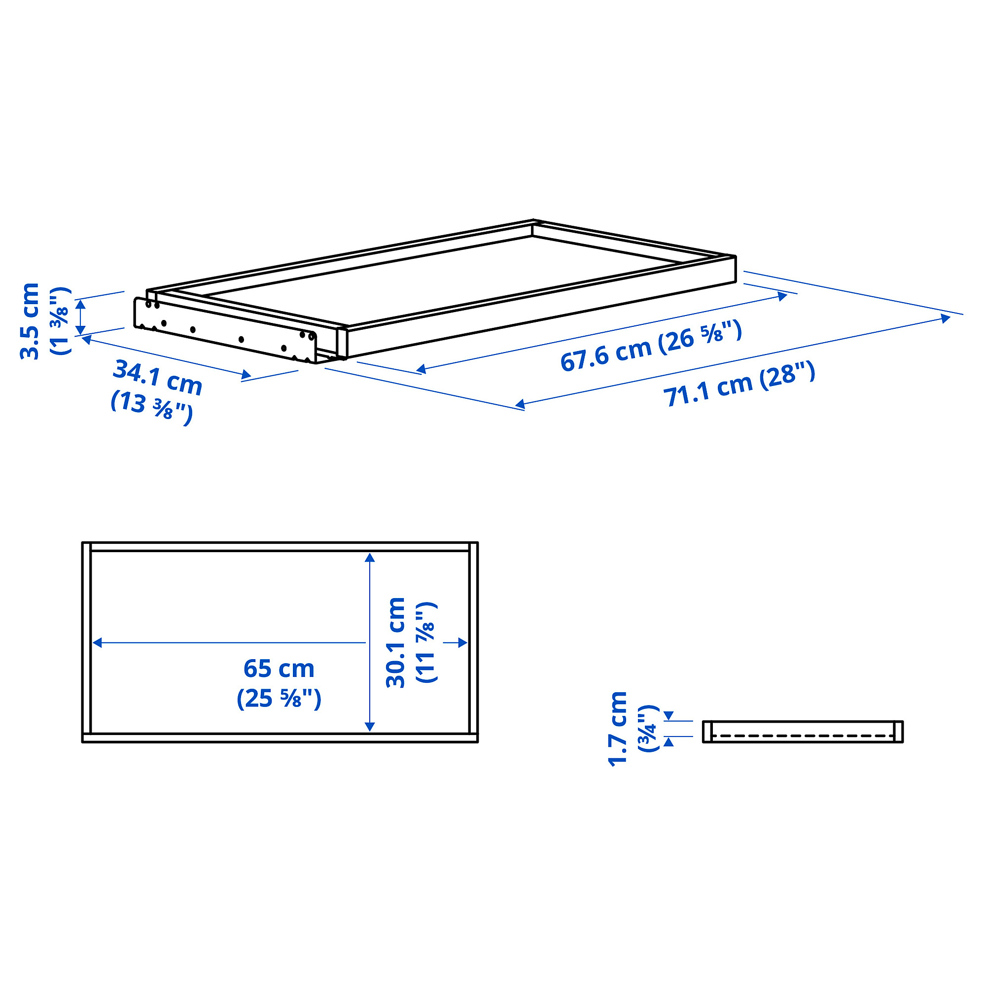 KOMPLEMENT pull-out tray