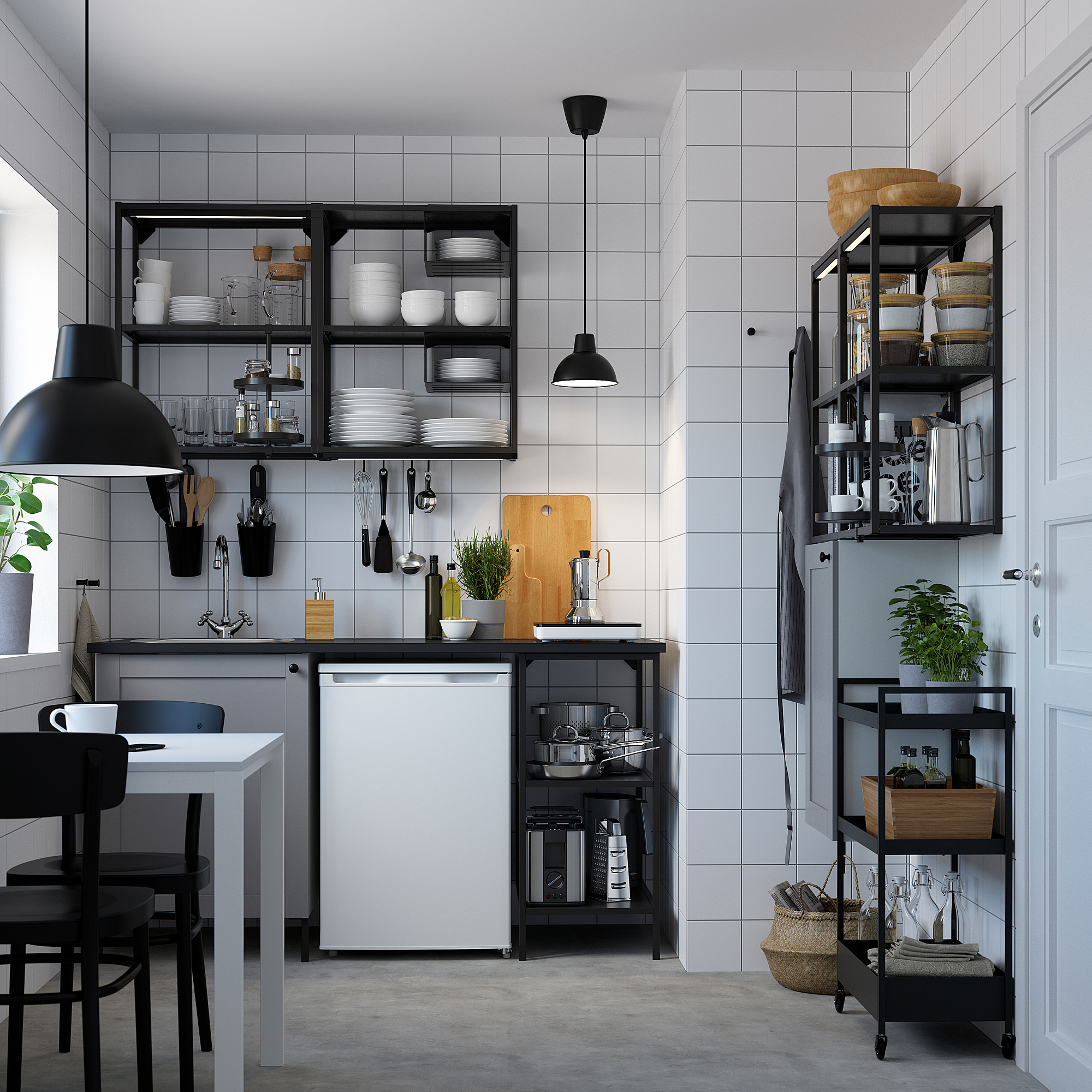 ENHET storage combination