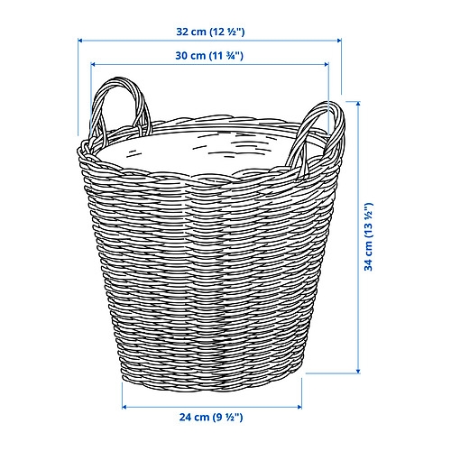 FLODBJÖRK plant pot