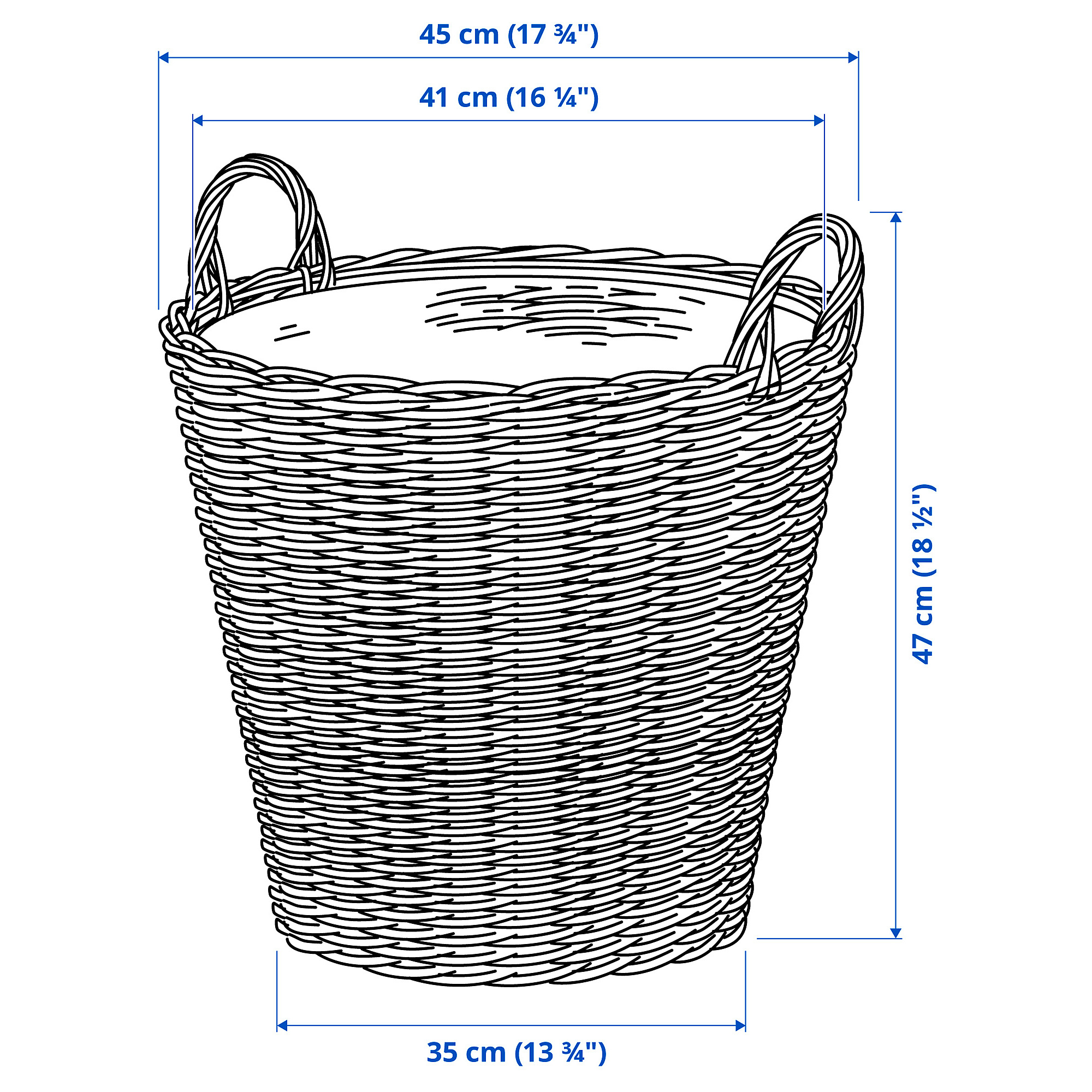 FLODBJÖRK plant pot