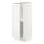 METOD - base cabinet with shelves, white/Voxtorp high-gloss/white | IKEA Taiwan Online - PE725558_S1