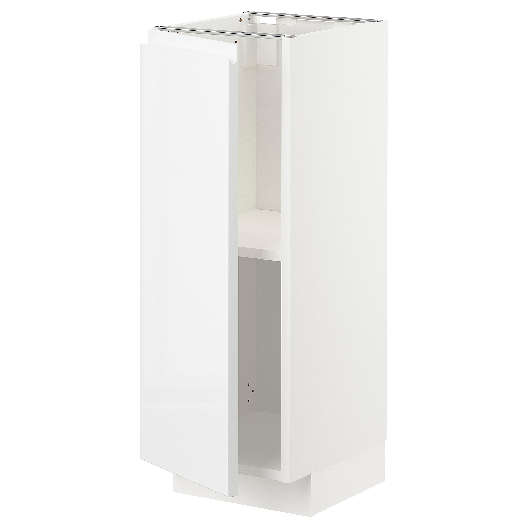 METOD base cabinet with shelves