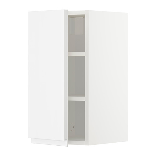 METOD wall cabinet with shelves