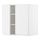 METOD - wall cabinet with shelves/2 doors, white/Voxtorp high-gloss/white | IKEA Taiwan Online - PE725585_S1