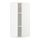 METOD - wall cabinet with shelves, white/Voxtorp high-gloss/white | IKEA Taiwan Online - PE725588_S1