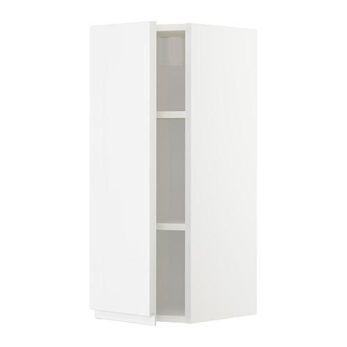 METOD wall cabinet with shelves