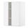 METOD - wall cabinet with shelves/2 doors, white/Voxtorp high-gloss/white | IKEA Taiwan Online - PE725599_S1