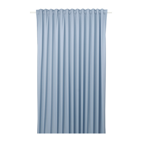 BENGTA - 遮光窗簾 1件裝, 藍色 | IKEA 線上購物 - PE769558_S4