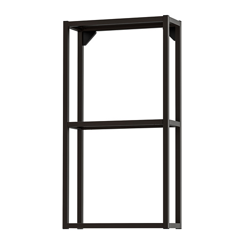 ENHET - wall fr w shelves, anthracite, 40x15x75 cm | IKEA Taiwan Online - PE769564_S4