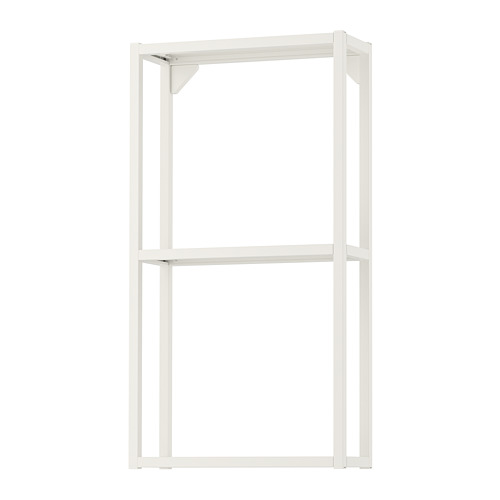 ENHET - wall fr w shelves, white, 40x15x75 cm | IKEA Taiwan Online - PE769565_S4
