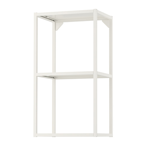 ENHET - wall fr w shelves, white, 40x30x75 cm | IKEA Taiwan Online - PE769567_S4