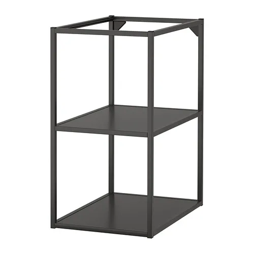 ENHET - 底框附層板, 碳黑色, 40x60x75 公分 | IKEA 線上購物 - PE769574_S4