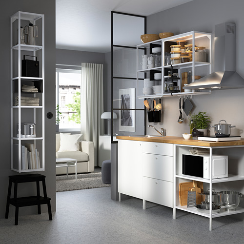 ENHET - 壁面收納櫃組合, 白色 | IKEA 線上購物 - PE783127_S4