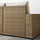 SOLLERÖN - 3-seat modular sofa, outdoor, brown/Frösön/Duvholmen beige | IKEA Taiwan Online - PE673489_S1
