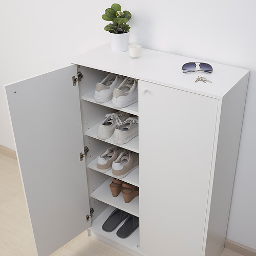 KLEPPSTAD - 鞋櫃/收納櫃, 白色 | IKEA 線上購物 - PE825462_S4