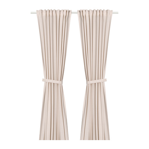 LENDA 窗簾附布腰 2件裝