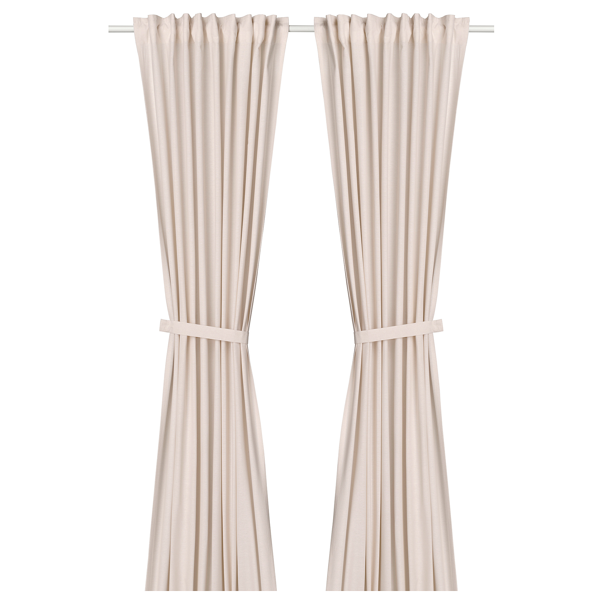 LENDA 窗簾附布腰 2件裝