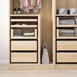 KOMPLEMENT drawer with glass front