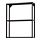 ENHET - 壁櫃框附層板, 碳黑色 | IKEA 線上購物 - PE769578_S1