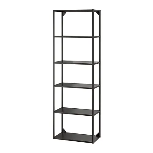 ENHET - 高櫃框附層板, 碳黑色, 60x30x180 公分 | IKEA 線上購物 - PE769583_S4