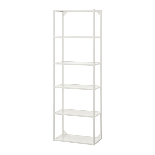 ENHET - high fr w shelves, white, 60x30x180 cm | IKEA Taiwan Online - PE769584_S4
