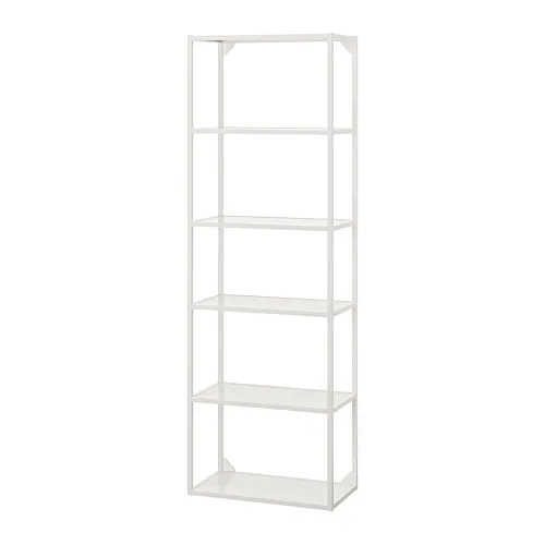 ENHET - 高櫃框附層板, 白色, 60x30x180 公分 | IKEA 線上購物 - PE769584_S4