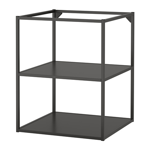 ENHET - base fr w shelves, anthracite | IKEA Taiwan Online - PE769588_S4